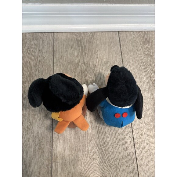 DISNEY VINTAGE MICKEY'S CHRISTMAS CAROL Goofy PLUSH STUFFED TOYS HARDEES 1984 - Picture 3 of 6